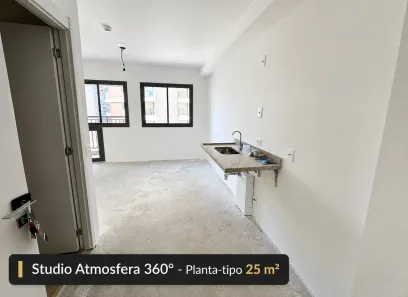 Apartamento com 1 Quarto à venda, 25m² no Santo Amaro, São Paulo