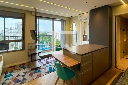 Apartamento com 1 Quarto à venda, 37m² no Santo Amaro, São Paulo