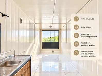 Kitnet com 1 Quarto para alugar, 28m² no Praça, Tijucas