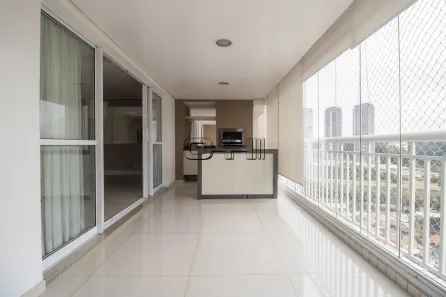 Apartamento com 3 Quartos para alugar, 130m² no Chácara Santo Antônio (Zona Sul), São Paulo