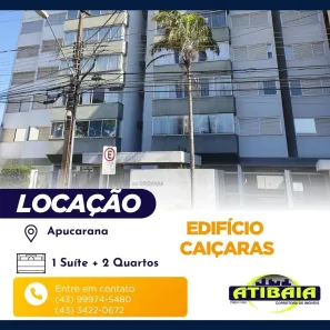 Apartamento com 3 Quartos para alugar, 127m² no Centro, Apucarana