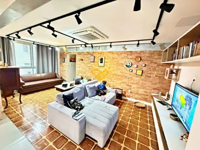 Apartamento com 2 Quartos para alugar, 140m² no Ponta da Praia, Santos
