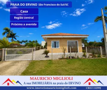 Casa com 2 Quartos à venda, 108m² no Praia do Ervino, São Francisco do Sul