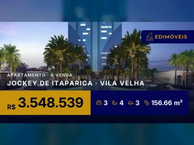 Apartamento com 3 Quartos à venda, 156m² no Jockey de Itaparica, Vila Velha