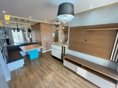 Apartamento com 3 Quartos para alugar, 70m² no Estação, Itaquaquecetuba