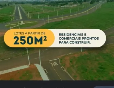 Lote/Terreno à venda, 250m² no Loteamento Luizote de Freitas IV, Uberlândia