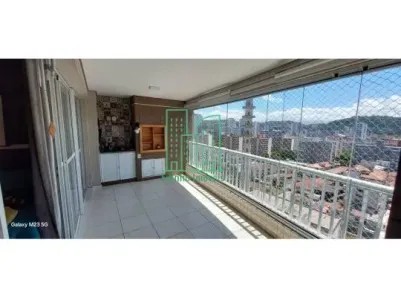 Apartamento com 3 Quartos à venda, 115m² no Encruzilhada, Santos