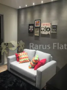 Apartamento com 1 Quarto para alugar, 34m² no Santo Amaro, São Paulo