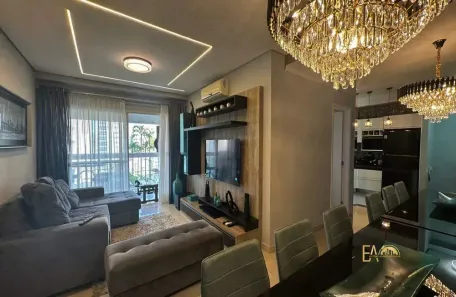 Apartamento com 3 Quartos à venda, 98m² no José Menino, Santos