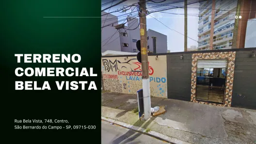 Lote/Terreno para alugar, 420m² no Centro, São Bernardo do Campo