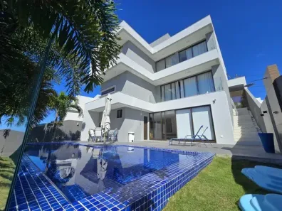 Casa de Condomínio com 5 Quartos à venda, 500m² no Alphaville (Abrantes), Camaçari