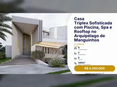 Casa com 4 Quartos à venda, 340m² no Manguinhos, Serra