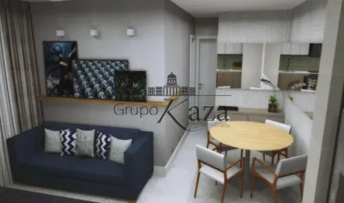 Apartamento com 2 Quartos à venda, 54m² no Jardim Colonial, São José dos Campos