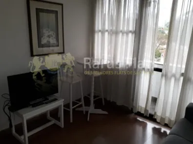Flat com 1 Quarto para alugar, 45m² no Paraíso do Morumbi, São Paulo