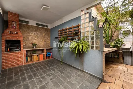 Casa com 3 Quartos à venda, 142m² no Vila Mathias, Santos
