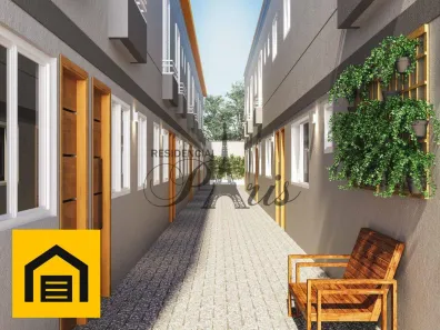 Casa de Condomínio com 2 Quartos à venda, 54m² no Vila Príncipe de Gales, Santo André