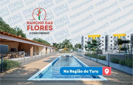 Apartamento com 2 Quartos à venda, 45m² no Turu, São Luís