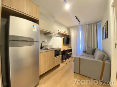 Apartamento com 1 Quarto para alugar, 30m² no Indianópolis, São Paulo