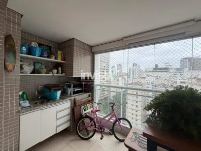 Apartamento com 3 Quartos à venda, 100m² no José Menino, Santos
