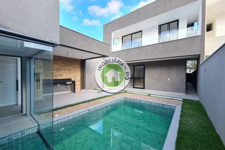 Casa de Condomínio com 4 Quartos à venda, 350m² no Barra da Tijuca, Rio de Janeiro
