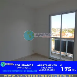 Apartamento com 2 Quartos à venda, 60m² no Colubande, São Gonçalo