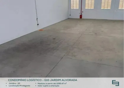 Galpão/Depósito/Armazém para alugar, 1100m² no Jardim Alvorada, Jandira