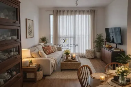 Apartamento com 3 Quartos para alugar, 65m² no Cambuci, São Paulo