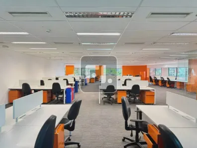 Sala Comercial para alugar, 806m² no Cidade Monções, São Paulo