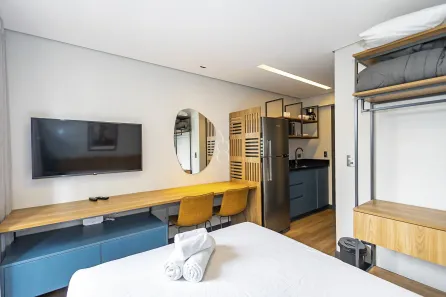Apartamento com 1 Quarto à venda, 18m² no Água Verde, Curitiba