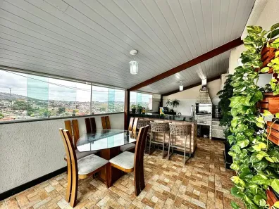 Cobertura com 2 Quartos à venda, 115m² no Parque São Pedro (Venda Nova), Belo Horizonte