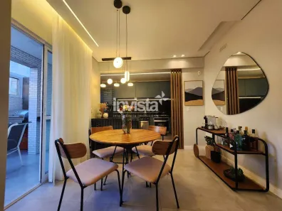 Apartamento com 2 Quartos à venda, 86m² no Boqueirão, Santos