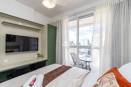 Apartamento com 1 Quarto à venda, 19m² no Centro, Curitiba