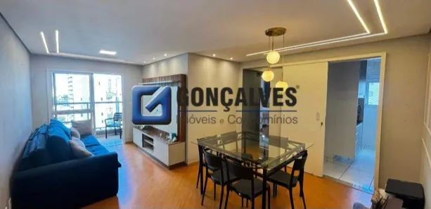 Apartamento com 2 Quartos para alugar, 64m² no Vila Guiomar, Santo André