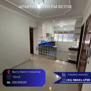 Apartamento com 3 Quartos à venda, 70m² no Betim Industrial, Betim