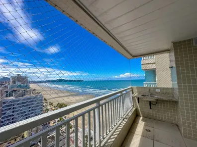 Apartamento com 2 Quartos para alugar, 92m² no Aviação, Praia Grande