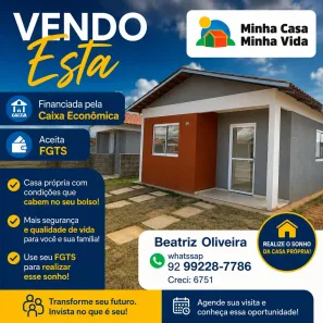 Casa com 2 Quartos à venda, 45m² no , Iranduba