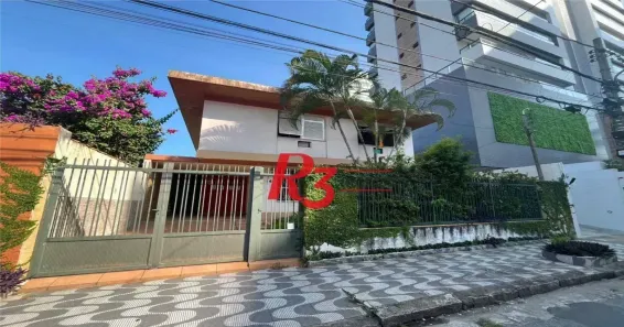 Sobrado com 5 Quartos para alugar, 132m² no Ponta da Praia, Santos