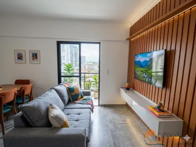 Apartamento com 1 Quarto à venda, 51m² no Guilhermina, Praia Grande