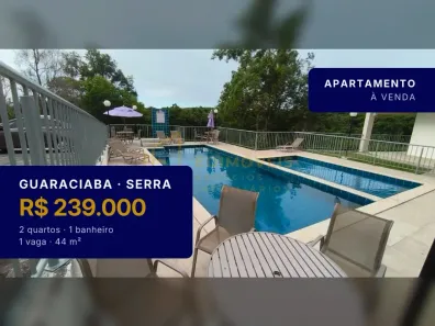 Apartamento com 2 Quartos à venda, 44m² no Guaraciaba, Serra