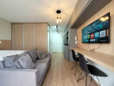 Apartamento com 1 Quarto para venda ou aluguel, 26m² no Vila Buarque, São Paulo