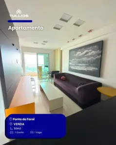 Apartamento com 1 Quarto à venda, 50m² no Calhau, São Luís