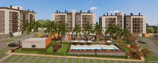 Apartamento com 2 Quartos à venda, 52m² no Cidade Industrial, Curitiba