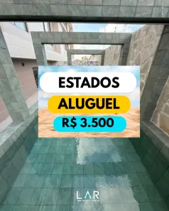 Apartamento com 3 Quartos para alugar, 61m² no Estados, João Pessoa