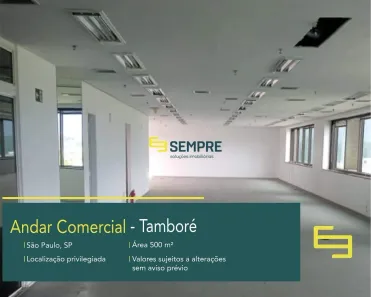 Imóvel Comercial para alugar, 500m² no Tamboré, Barueri