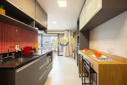 Flat com 1 Quarto à venda, 38m² no Campo Belo, São Paulo