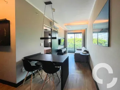 Apartamento com 1 Quarto para alugar, 37m² no Cambuí, Campinas