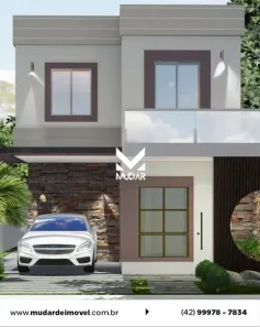 Casa com 3 Quartos à venda, 127m² no Jardim Carvalho, Ponta Grossa