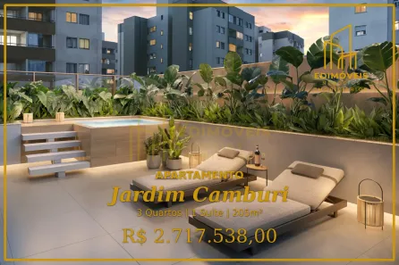 Apartamento com 3 Quartos à venda, 205m² no Jardim Camburi, Vitória