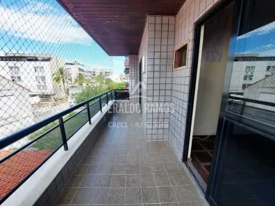 Apartamento com 3 Quartos para alugar, 105m² no Centro, Cabo Frio