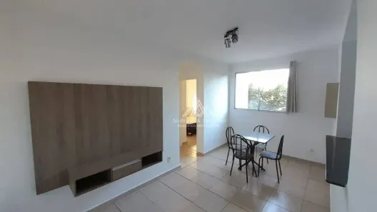 Apartamento com 2 Quartos para alugar, 47m² no Reserva Sul Condomínio Resort, Ribeirão Preto
